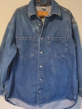 H&m Heavy Denim Shirt/jacket